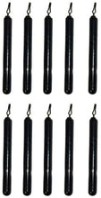 Load image into Gallery viewer, 10 Pack Tungsten Drop Shot Weight Skinny Cylinder Style Sinker - Multiple Sizes &amp; Colors Available
